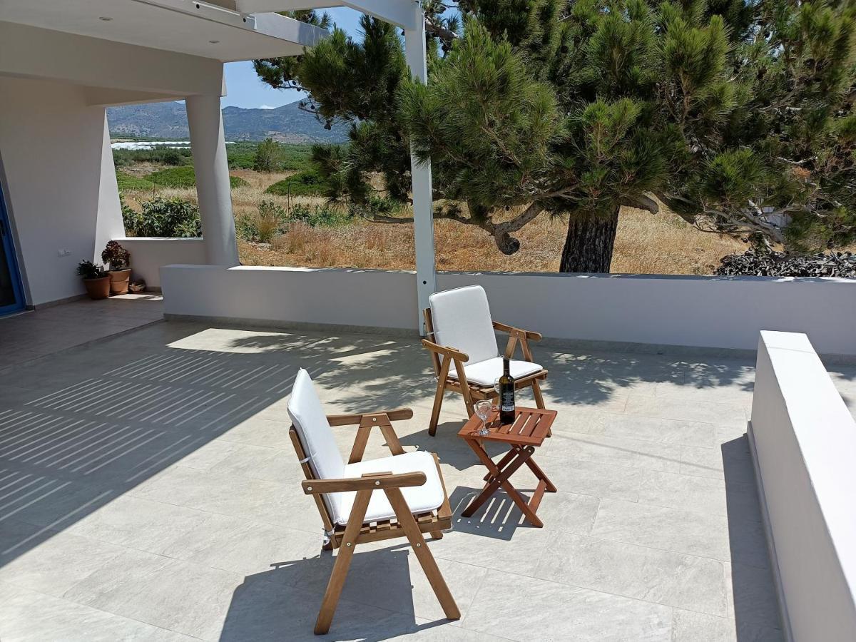 Sea View Pine House Villa Makrýgialos Exteriör bild