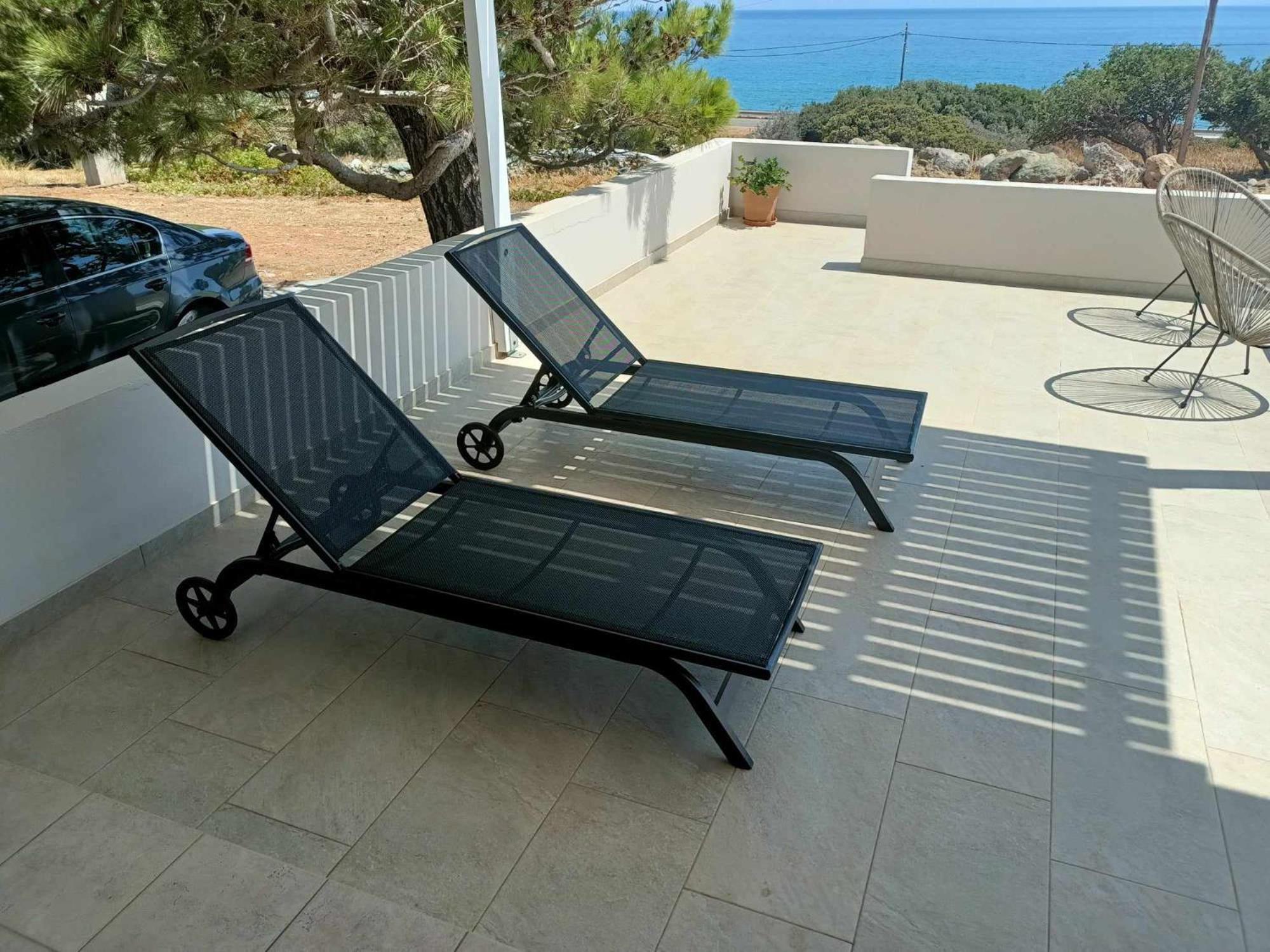Sea View Pine House Villa Makrýgialos Exteriör bild
