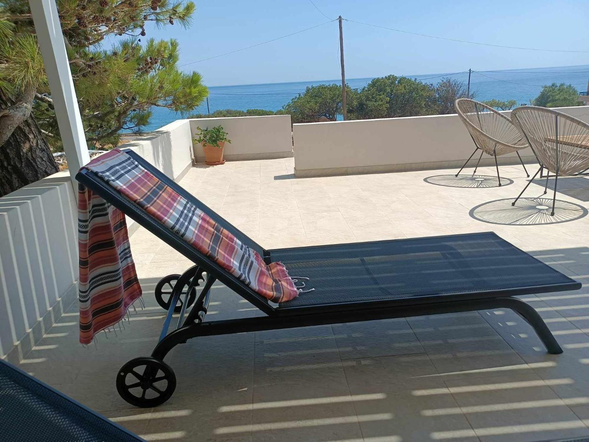 Sea View Pine House Villa Makrýgialos Exteriör bild